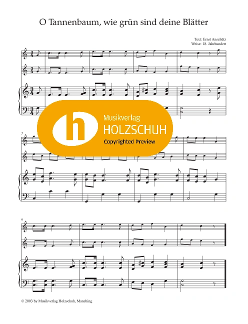 O Tannenbaum, wie grün sind deine Blätter